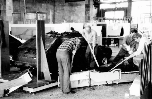 Пластилиновый макет ВАЗ-2108, 1978